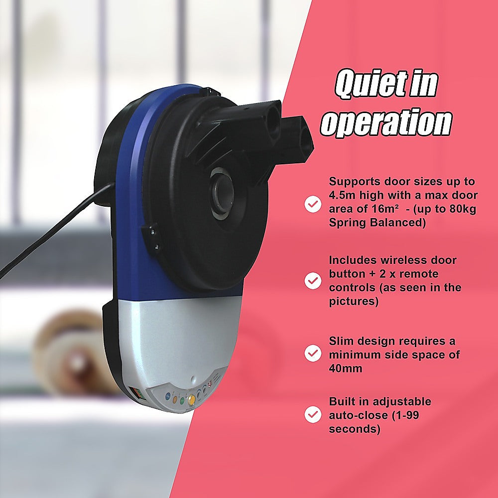 Automatic Garage Roller Door Opener (500N Max)