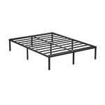 Queen Metal Bed Frame 45Cm High Full Steel Base Platform Gas Lift