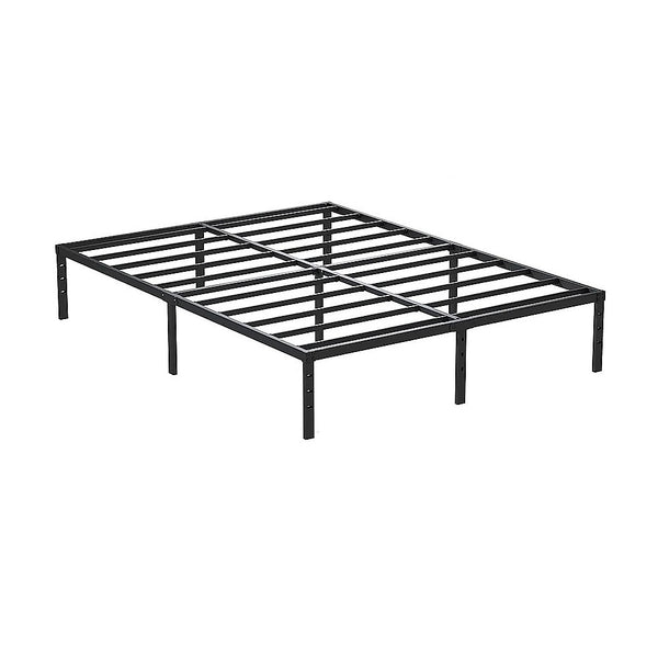  Queen Metal Bed Frame 45Cm High Full Steel Base Platform Gas Lift