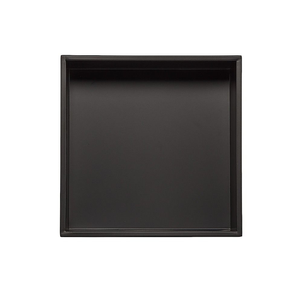 Stainless Steel Shower Niche 33x33cm Double Shelf | Home & Living