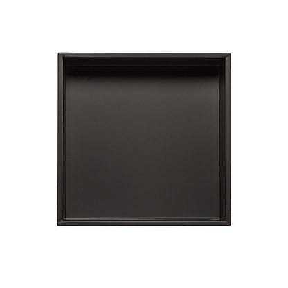 Stainless Steel Shower Niche 33x33cm Double Shelf | Home & Living