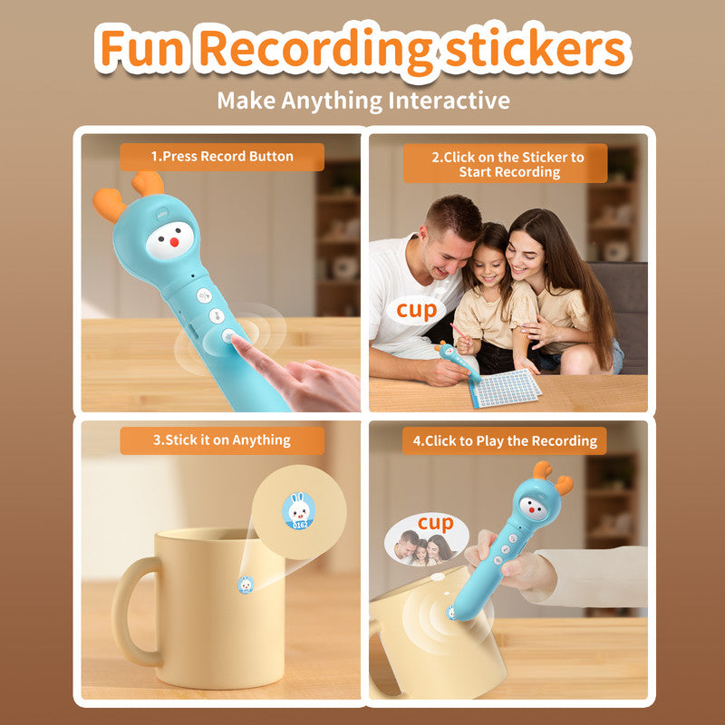 Early Educational Reading And Talking Pen Set
