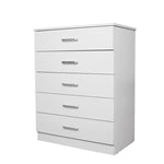 Classic Elegance Five-Drawer Chest for Organized Living