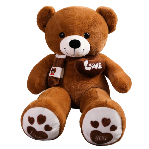  100cm Brown Giant Teddy Bear Plush Toy