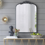 Ornate Metallic Wall Mirror