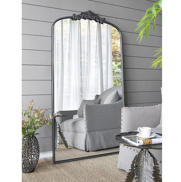  Ornate Metallic Floor Mirror