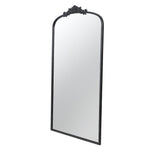 Ornate Metallic Floor Mirror