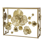 Floret Mirrored Console Table