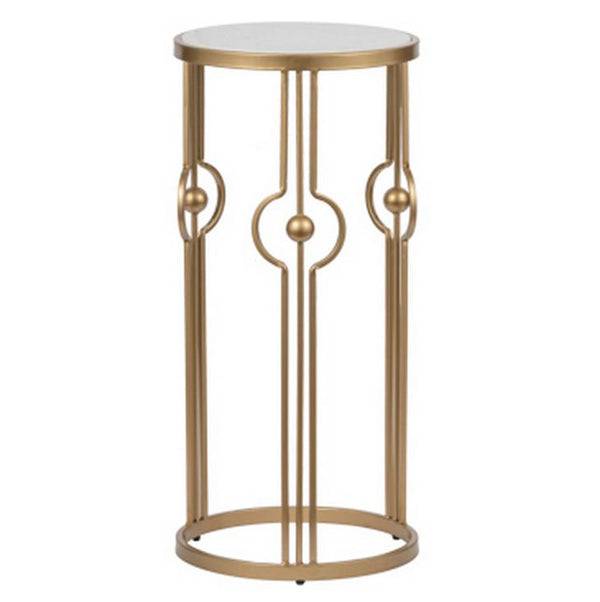  Marble Art Deco Side Table