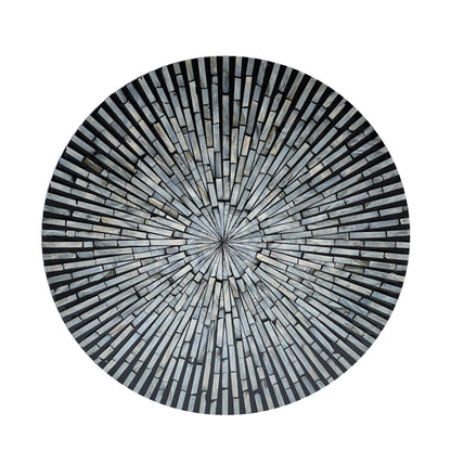 Mono Mother Of Pearl Hand Made Side Table