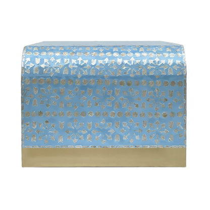 Mother Of Pearl Mediterranean Breeze Low Profile Coffee Table