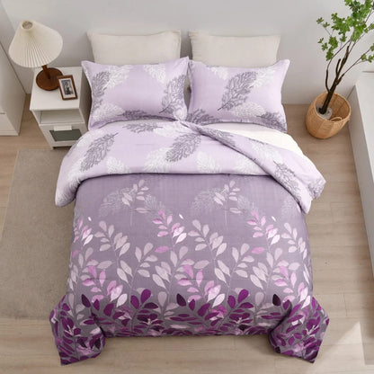 King Comforter Set Luxe Floral 48x74cm