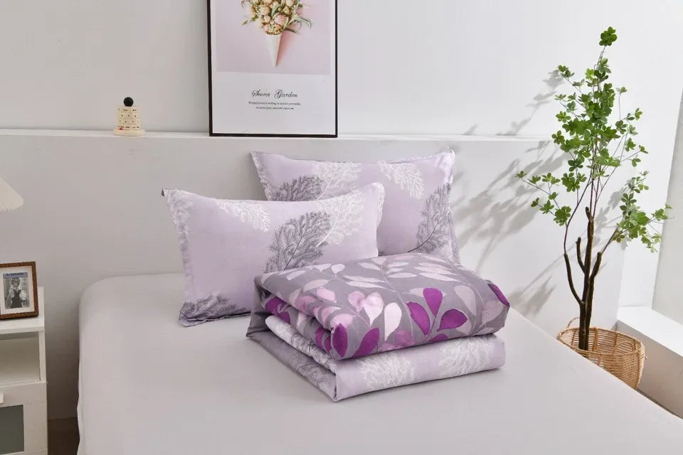 King Comforter Set Luxe Floral 48x74cm