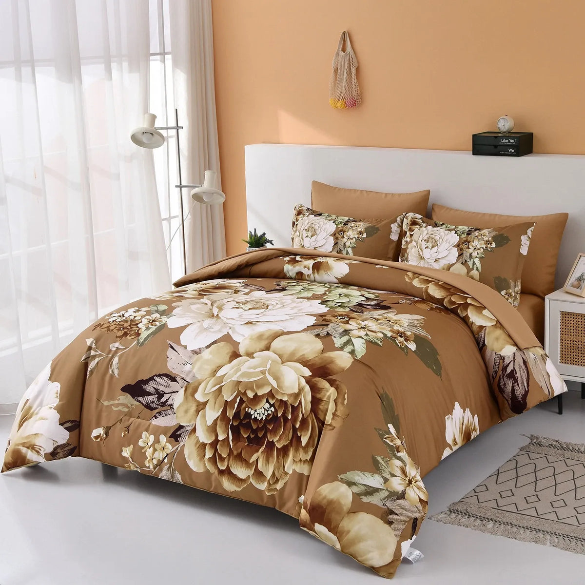 Comforter Set King Size Soft 48x74cm