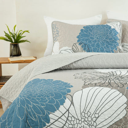 Boho Black Bedspread Set 230x250cm