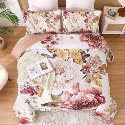 Reversible Quilt Set Soft 48x74cm