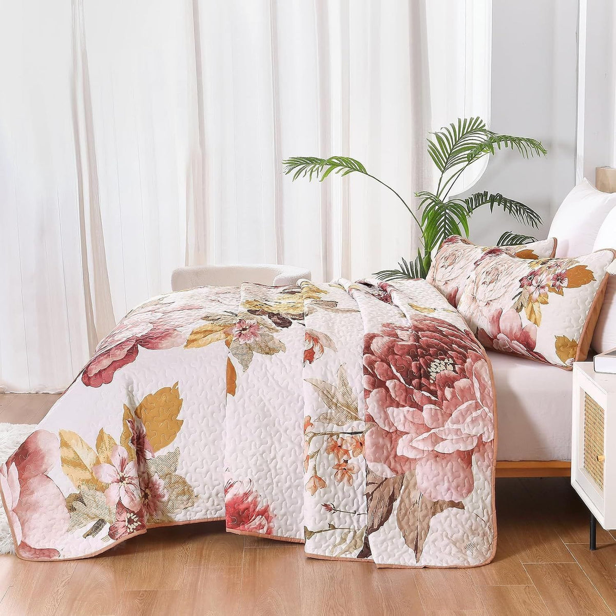 Reversible Quilt Set Soft 48x74cm