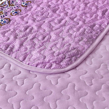 Purple Quilt Cover Set 230x250cm