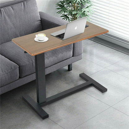 Overbed Table Height Adjustable Wheels | HomeAndLiving