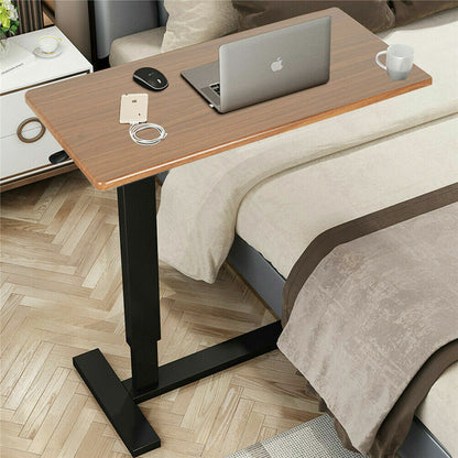 Overbed Table Height Adjustable Wheels | HomeAndLiving