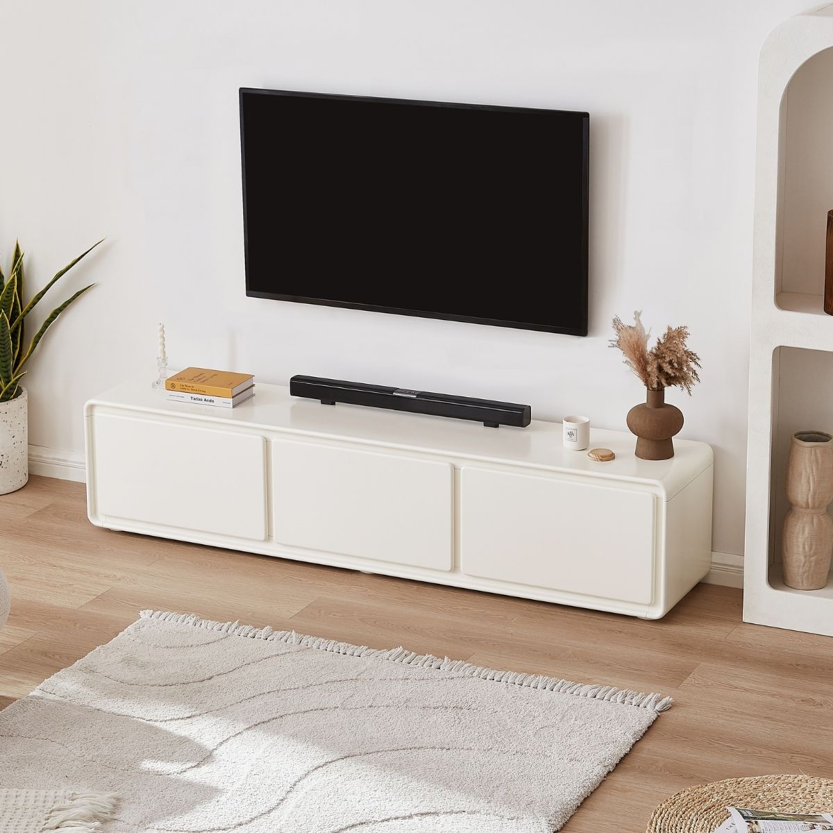 Astrid White Tv Stand