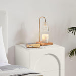 Dome White Bedside Table