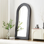 Dome Mirror In Black