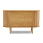 Column Wooden Sideboard Table In Natural