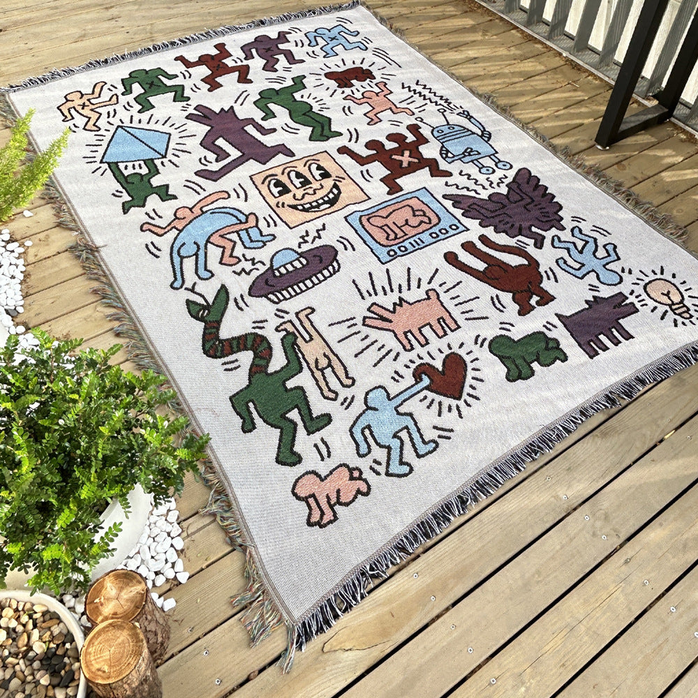 Compact Picnic Blanket Set - 2 Pack