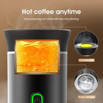 Black Portable Fully Automatic Espresso Coffee Machine