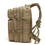 Black Outdoor sports backpack Large capacity travel