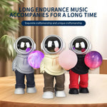 Holding the romantic moon Creative Astronaut Bluetooth Speaker
