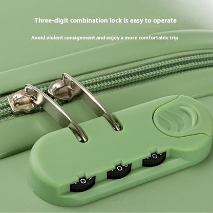 Dark Green 18-Inch Lightweight Carry-On Luggage
