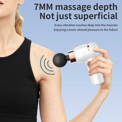 Portable Massage Gun - Quiet 6 Speeds