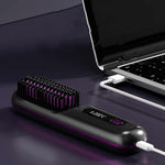 Compact Wireless Hair Brush - Rechargeable
