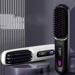 Compact Wireless Hair Brush - Rechargeable