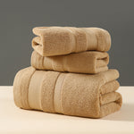 Luxury 3-Piece 100% Cotton Towel Set