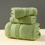 Luxury 3-Piece 100% Cotton Towel Set