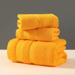 Luxury 3-Piece 100% Cotton Towel Set