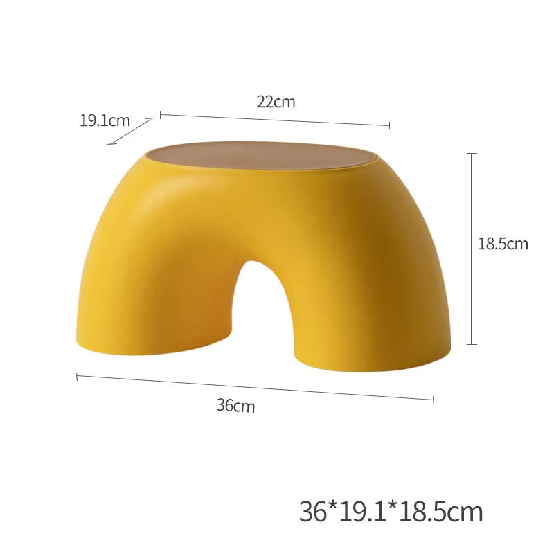 Elegant Minimalist Footstool - Durable & Anti-Slip