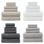 Premium Cotton Towel Set - Soft & Absorbent (6-Piece)
