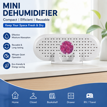 Mini Rechargeable Dehumidifier Wardrobe Closet | HomeAndLivi