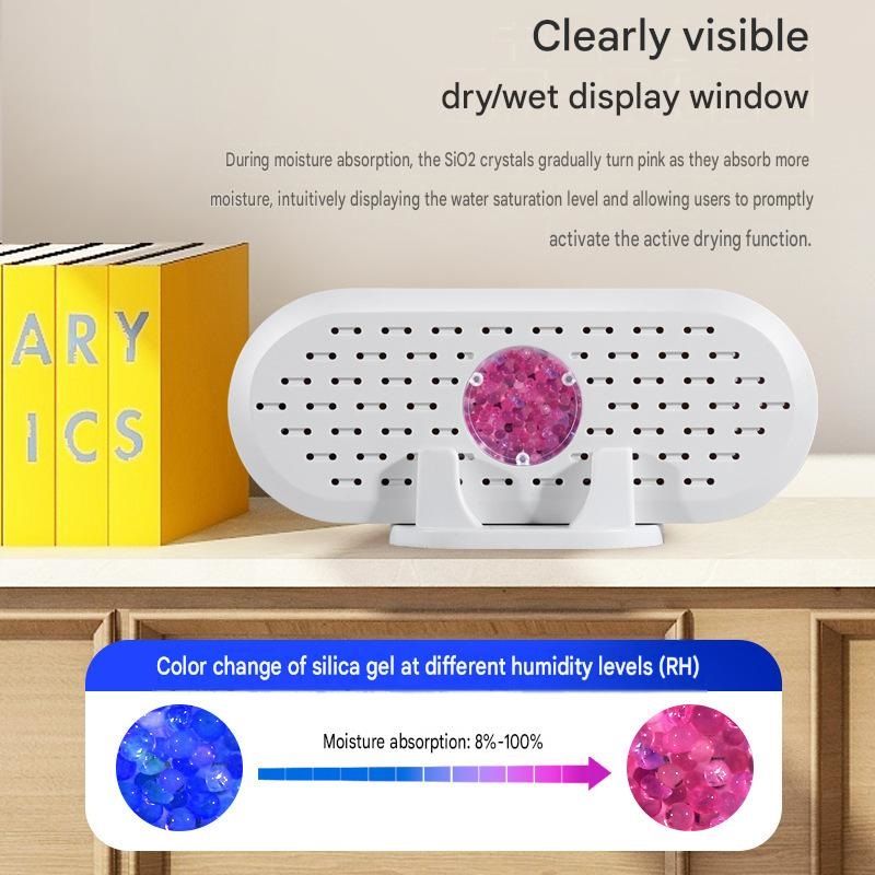 Mini Rechargeable Dehumidifier Wardrobe Closet | HomeAndLivi