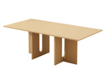 Melamine Dining Table 6 Seater