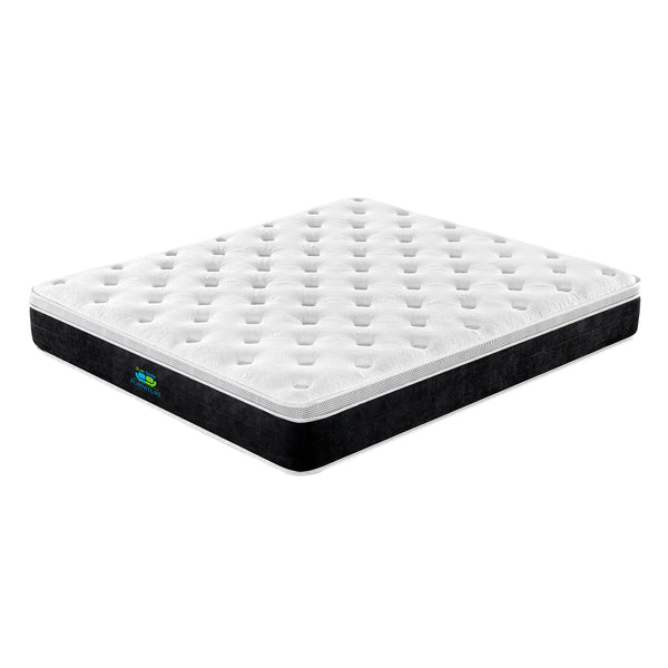  Queen/King Size 30Cm Tencel Latex Soft Pocket Spring Mattress