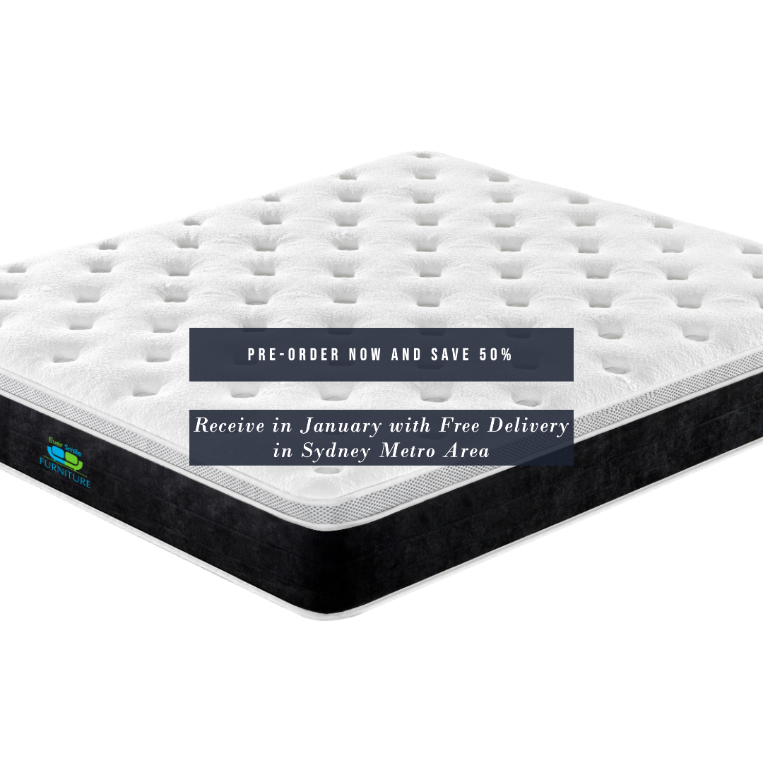 King Size 30Cm Tencel Latex Soft Pocket Spring Mattress