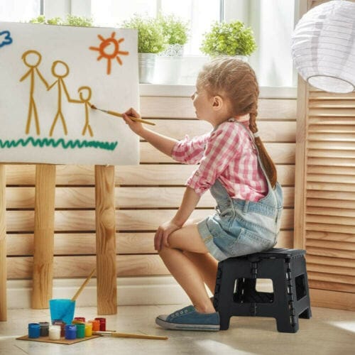 Portable Plastic Stool Foldable