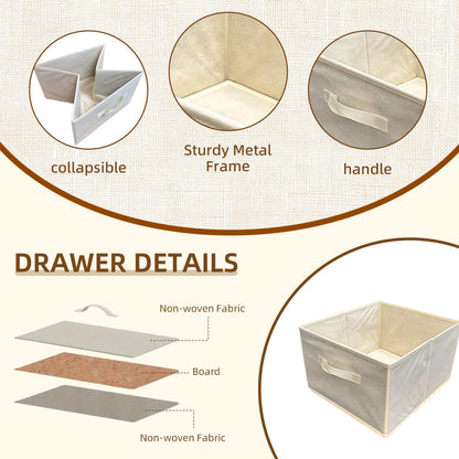Bamboo Storage Chest Natural 78x66x35cm