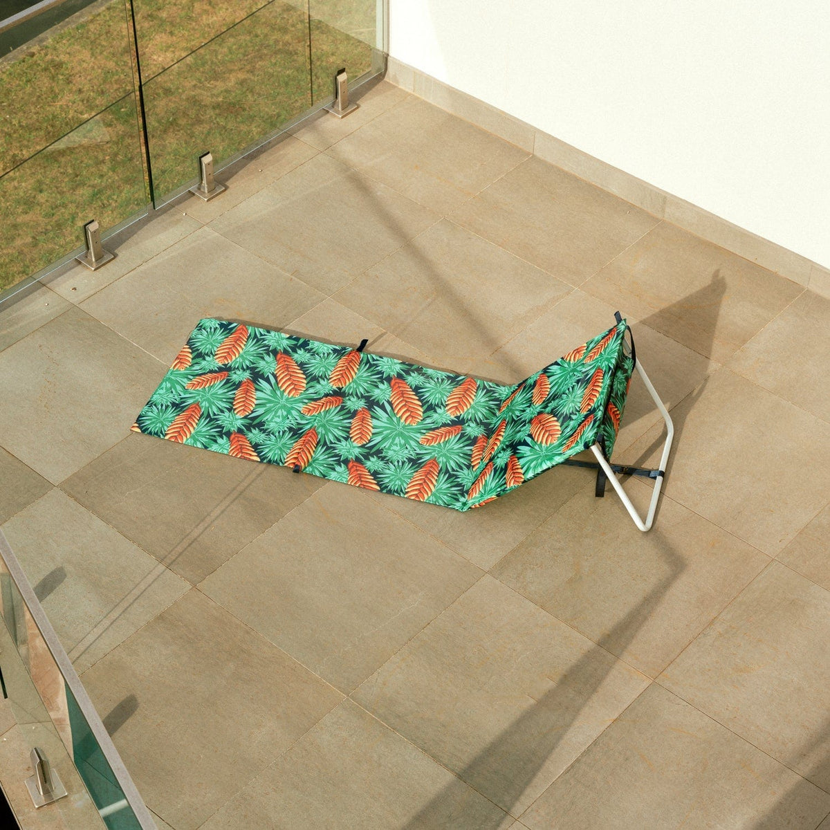 Beach Lounger Fold Up 58x58x175cm