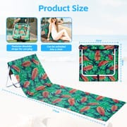 Beach Lounger Fold Up 58x58x175cm